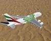 Emirates Airlines operates an A380 on the Amman route – the...