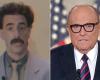 Borat defends Trump’s lawyer Rudy Giuliani after setting him up