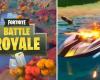 Fortnite Fish at Heart Lake, Boat from Fortilla to Authority and...