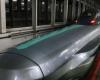 Japan is testing the latest train shot “Shinkansen” at a speed...