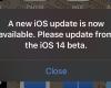 The beta update for Apple iOS 14.2 is introduced with “Buggy”...