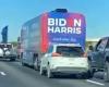 Trump supporters attempt to ram Biden bus off highway