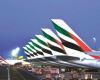Emirates Airlines occupied 1.8 million seats during November