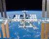 After 20 years of service, the space station flies into an...