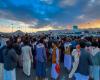 Yemeni YouTuber Mustafa Al-Moumri crowds thousands to attend his wedding in...