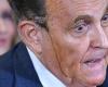 Trump attorney Rudy Giuliani runs paint on his face