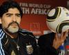 What words did Maradona wish to be written on his grave?