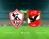 The channels for the Al-Ahly and Zamalek match in the African...
