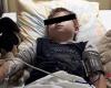 Damien, a 6-year-old from Liege, in intensive care because of the...