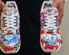 An auction seeks to sell porcelain sneakers for one million dollars