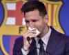 Messi in his farewell speech: This is what happened and I...
