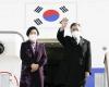 S. Korean president arrives in Dubai for economic diplomacy on Mideast swing