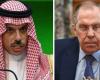 Saudi FM calls for dialogue in Russia-Ukraine crisis during call with Lavrov