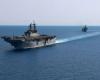 Iranian vessels shined laser at US attack helicopter in unsafe manner, US Navy says