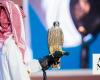 Drones perform light show at Saudi falcons exhibition