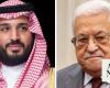 Saudi crown prince receives phone call from Palestinian president