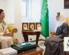 Saudi deputy minister receives Iraqi ambassador to the Kingdom