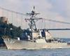 US Navy warship near Yemen intercepts multiple missiles, US officials say