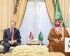 Saudi and UK defense ministers discuss defense cooperation during meeting in Riyadh