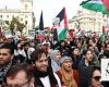 Five charged after pro-Palestinian protests in London