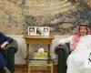 UN special representative for children and armed conflict received in Riyadh