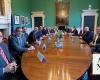 Saudi ambassador and other Arab envoys discuss Gaza conflict with speaker of Irish Parliament