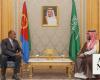 Saudi Crown Prince, Eritrean president hold meeting in Riyadh
