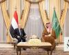 Saudi defense minister meets with Yemeni Presidential Leadership Council head