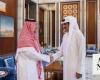 Qatar’s emir receives Saudi minister in Doha