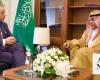 Saudi minister meets Canadian official in Riyadh