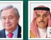 Saudi foreign minister, UN chief discuss situation in Gaza