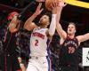 Pistons end NBA record-tying losing streak at 28 games, beating Raptors 129-127