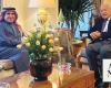 Arab League secretary-general meets with Saudi Arabia’s envoy