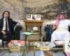 Saudi deputy FM receives French official