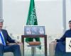 Transport minister meets Kyrgyzstan’s ambassador in Riyadh