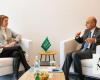 Saudi climate envoy meets with Slovenia, Costa Rica FMs