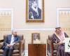 Governor receives Costa Rica minister in Riyadh