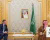 Saudi crown prince, UK foreign secretary discuss regional developments