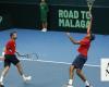 Rajeev Ram and Austin Krajicek win in doubles to lead the US past Ukraine in the Davis Cup