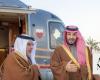Bahraini crown prince arrives in Riyadh