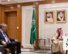 Saudi FM, KSrelief chief discuss Gaza with head of UNRWA in Riyadh