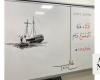 Saudi teacher turns whiteboards into works of art