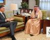 Riyadh governor receives EU ambassador to Saudi Arabia