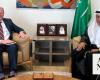 Minister meets Australian ambassador to Saudi Arabia