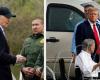 Biden and Trump make competing trips to US-Mexico border