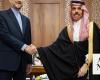 Saudi, Iran foreign ministers discuss Gaza developments in Jeddah