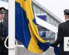 Sweden’s flag is raised at NATO headquarters to cement its place as the 32nd member of the alliance