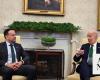 Gaza casts pall over Irish PM’s St. Patrick’s Day talks with Biden