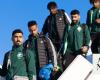 Saudi national football team arrive in Tajikistan