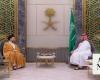 Saudi crown prince, Iraq’s National Wisdom Movement chairman discuss relations 